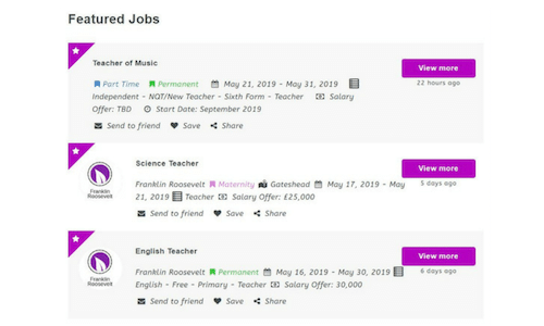 featured jobs example featured jobs example